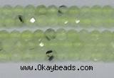 CTG632 15.5 inches 3mm faceted round prehnite gemstone beads