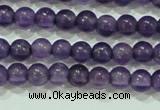 CTG73 15.5 inches 3mm round grade A tiny amethyst beads wholesale