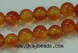 CTG78 15.5 inches 3mm round tiny red agate beads wholesale