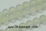 CTG79 15.5 inches 3mm round tiny white chalcedony beads wholesale