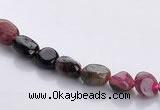 CTO06 15.5 inches 4*7mm freeform natural tourmaline beads