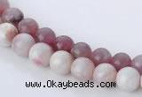 CTO14 15 inches 6mm & 6.5mm round natural tourmaline beads