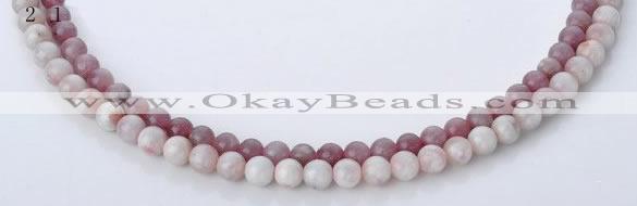 CTO14 15 inches 6mm & 6.5mm round natural tourmaline beads