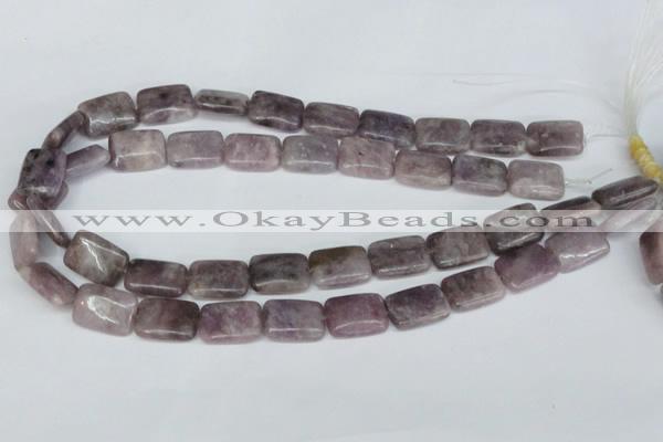 CTO228 15.5 inches 13*18mm rectangle tourmaline gemstone beads