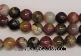 CTO351 15.5 inches 8mm round natural tourmaline gemstone beads