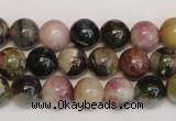 CTO352 15.5 inches 10mm round natural tourmaline gemstone beads