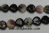 CTO40 15.5 inches 10*10mm heart natural tourmaline beads wholesale