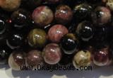 CTO401 15.5 inches 8mm round natural tourmaline gemstone beads