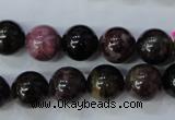 CTO456 15.5 inches 11mm round natural tourmaline gemstone beads