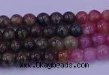 CTO622 15.5 inches 6mm round tourmaline gemstone beads wholesale