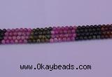 CTO626 15.5 inches 5mm round tourmaline gemstone beads wholesale