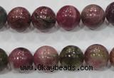 CTO66 15.5 inches 12mm round natural tourmaline gemstone beads