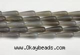 CTR410 15.5 inches 10*30mm teardrop agate beads wholesale