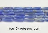 CTR425 15.5 inches 10*30mm teardrop agate beads wholesale