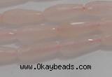 CTR74 15.5 inches 6*16mm faceted teardrop pink aventurine beads