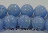 CTU1738 15.5 inches 18mm round synthetic turquoise beads