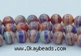 CTU240 16 inches 8mm round imitation turquoise beads wholesale