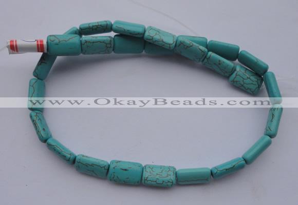 CTU25 15.5 inches 18*25mm rectangle blue turquoise beads Wholesale