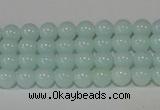 CTU2563 15.5 inches 4mm round synthetic turquoise beads