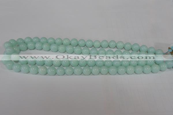 CTU2566 15.5 inches 10mm round synthetic turquoise beads