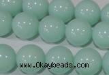 CTU2568 15.5 inches 14mm round synthetic turquoise beads