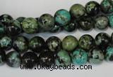 CTU482 15.5 inches 8mm round African turquoise beads wholesale