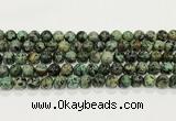 CTU513 15.5 inches 10mm round African turquoise beads wholesale