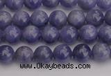 CTZ502 15.5 inches 7mm round natural tanzanite gemstone beads