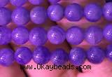 CTZ510 15.5 inches 3mm round natural tanzanite gemstone beads