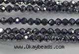 CTZ608 15.5 inches 2mm faceted round terahertz beads wholesale