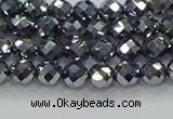 CTZ610 15.5 inches 4mm faceted round terahertz beads wholesale