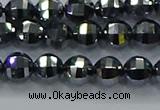 CTZ641 15.5 inches 6mm faceted round terahertz beads wholesale