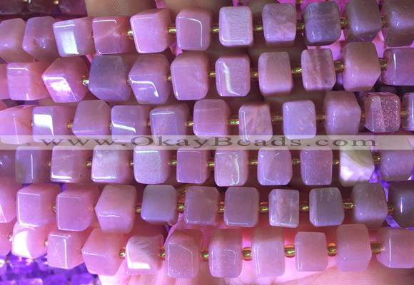 CUBS31 15 inches 8*8mm faceted cube moonstone gemstone beads