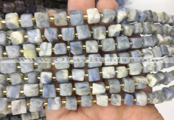 CUBS77 15 inches 6 - 7mm cube kyanite gemstone beads wholesale