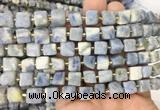 CUBS78 15 inches 7 - 8mm cube kyanite gemstone beads wholesale