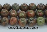 CUG03 15.5 inches 10mm round unakite gemstone beads wholesale