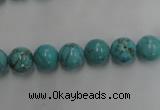 CWB556 15.5 inches 8mm round howlite turquoise beads wholesale