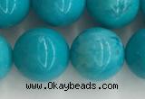 CWB854 15.5 inches 12mm round howlite turquoise beads wholesale