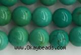 CWB870 15.5 inches 6mm round howlite turquoise beads wholesale