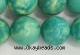 CWB878 15.5 inches 10mm round howlite turquoise beads wholesale