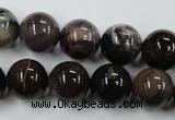 CWJ205 15.5 inches 14mm round wood jasper gemstone beads wholesale