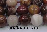 CWJ405 15.5 inches 14mm round wood jasper gemstone beads wholesale