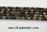 CWJ581 15.5 inches 7mm round wooden jasper beads wholesale