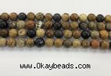 CWJ583 15.5 inches 11mm round wooden jasper beads wholesale