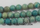 CXH102 15.5 inches 8mm round dyed Xiang He Shi gemstone beads