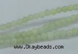 CXJ01 15.5 inches 4mm round New jade gemstone beads wholesale