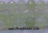 CXJ220 15.5 inches 10mm faceted round New jade beads wholesale