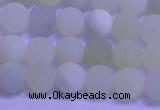 CXJ301 15.5 inches 6mm round matte New jade beads wholesale