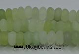 CXJ310 15.5 inches 4*6mm rondelle matte New jade beads wholesale