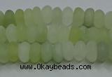 CXJ311 15.5 inches 5*8mm rondelle matte New jade beads wholesale